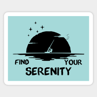Find your serenity Magnet